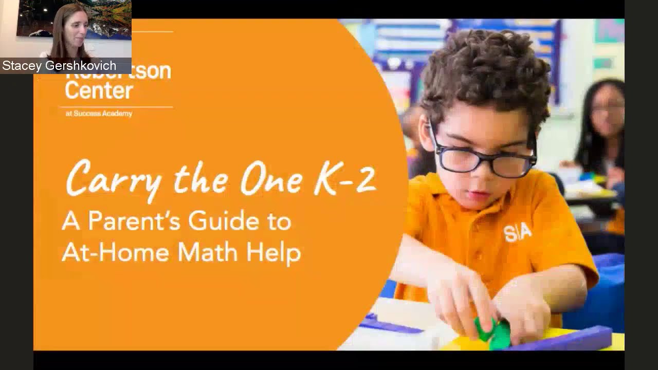 Carry the One (Grades K 2) A Parent's Guide to Math Homework