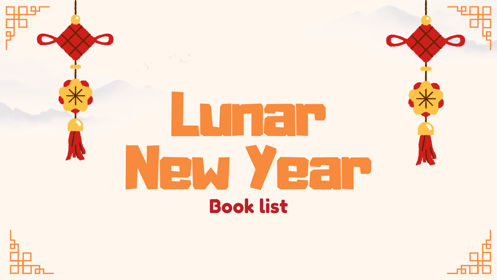 Great Books for Lunar New Year