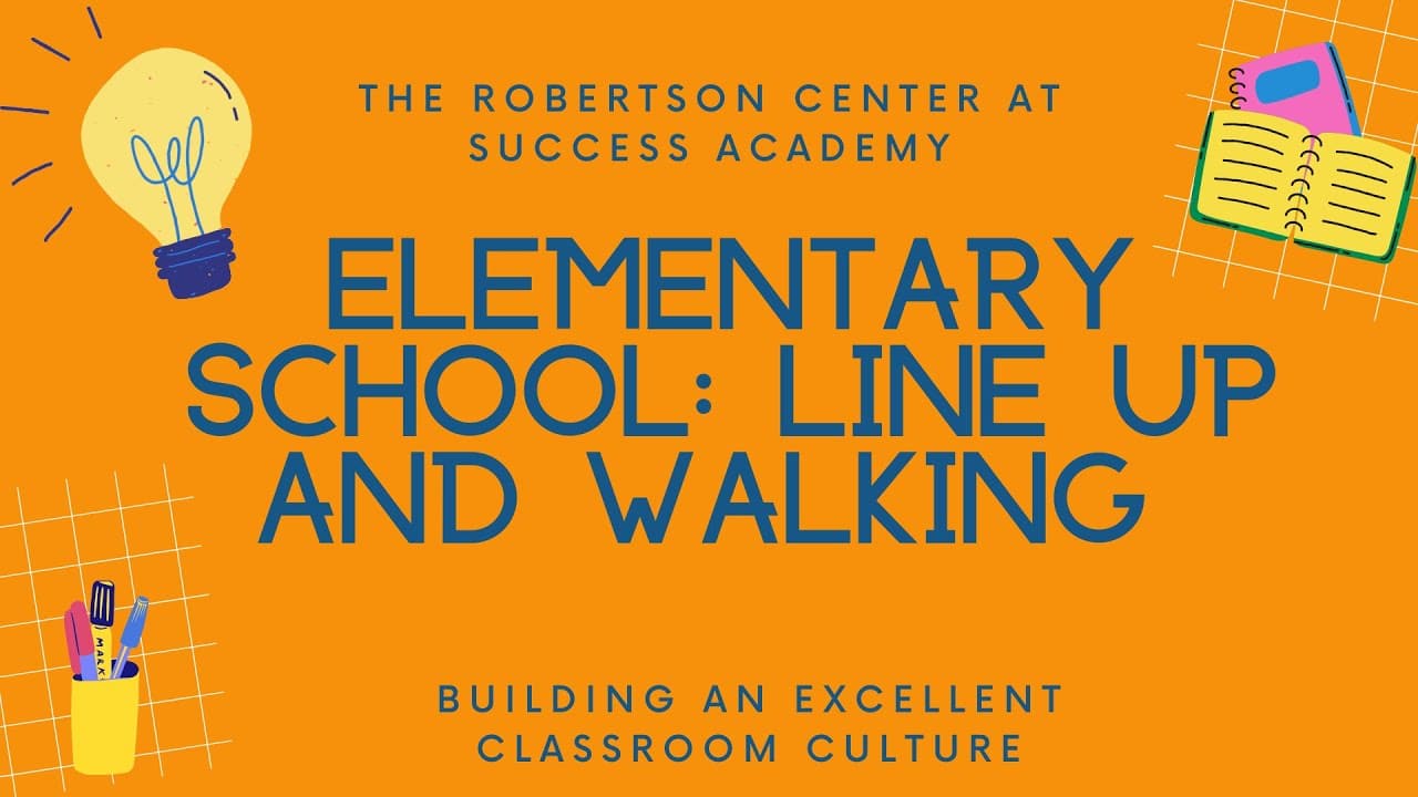 Elementary School Routines Line Up and Hallway Walking