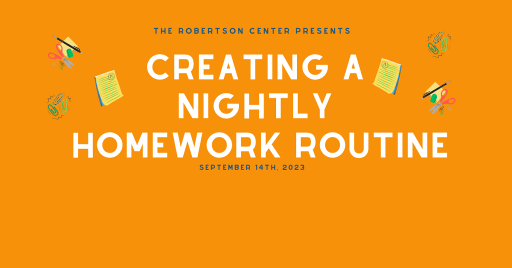 Creating a Nightly Homework Routine